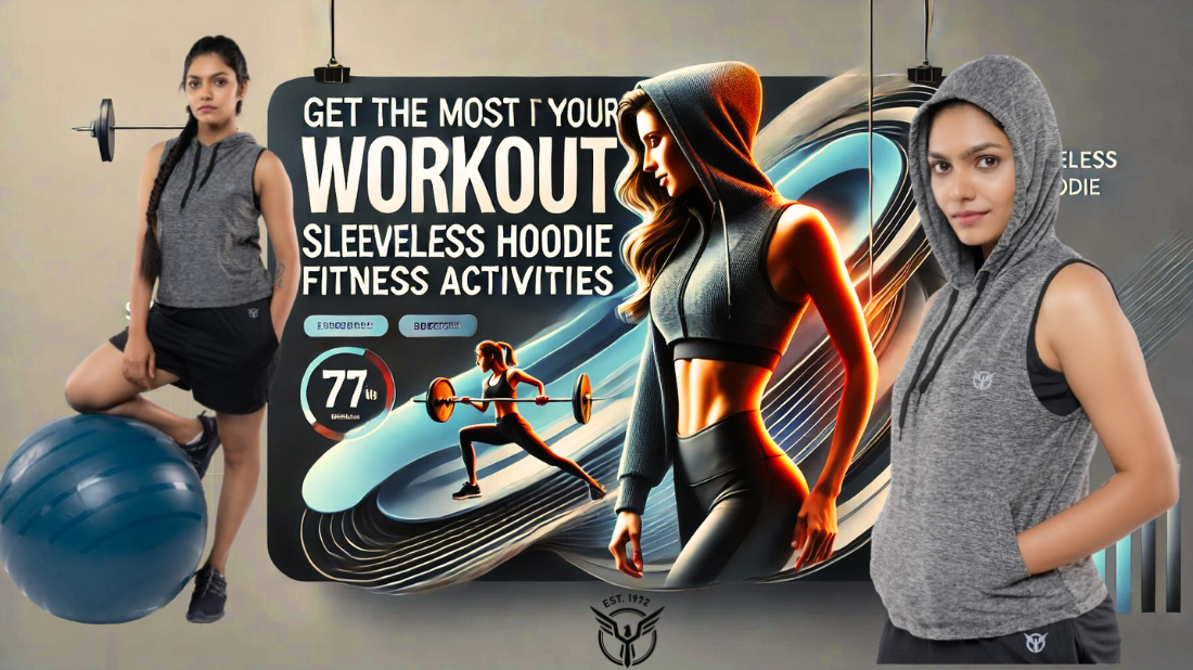 Get the Most Out of Your Workout Sleeveless Hoodie Fitness Activities