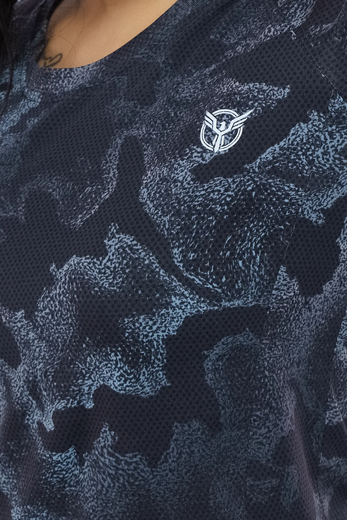 Black Active Women Sports Tshirt