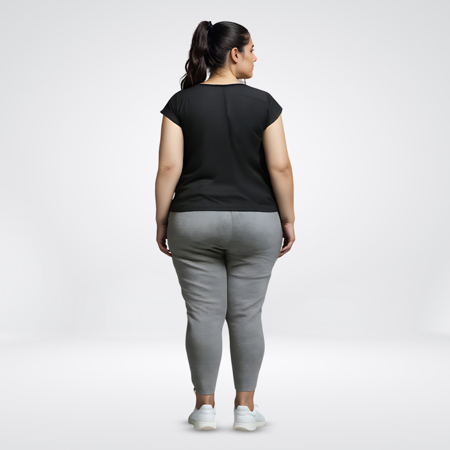 Swiftlux: Active Grown On Sleeve Tee -Plus Size