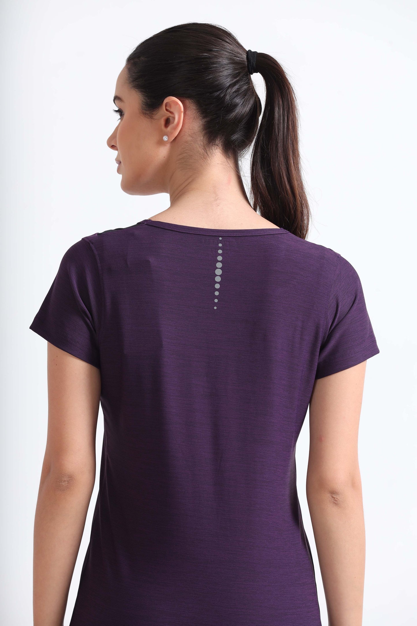 Purple Pennant T Shirts For Women