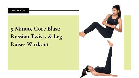 5-Minute Core Blast: Russian Twists & Leg Raises Workout