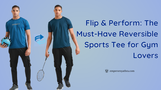 Flip & Perform: The Must-Have Reversible Sports Tee for Gym Lovers