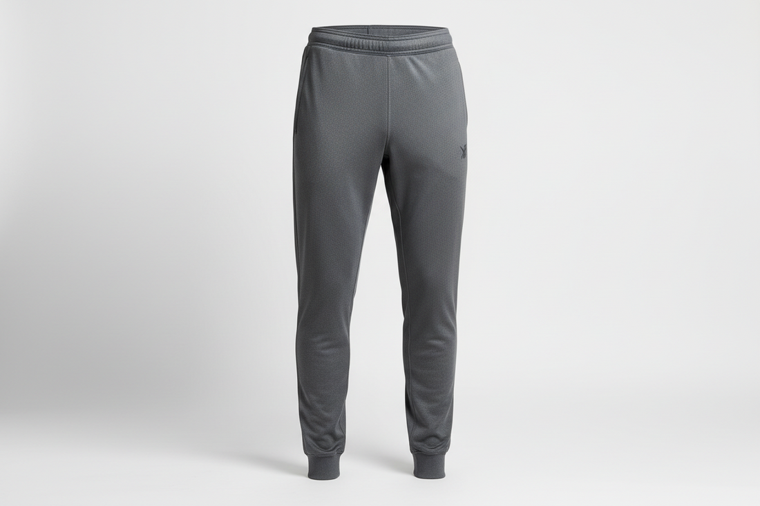 Durable gym joggers for leg day.