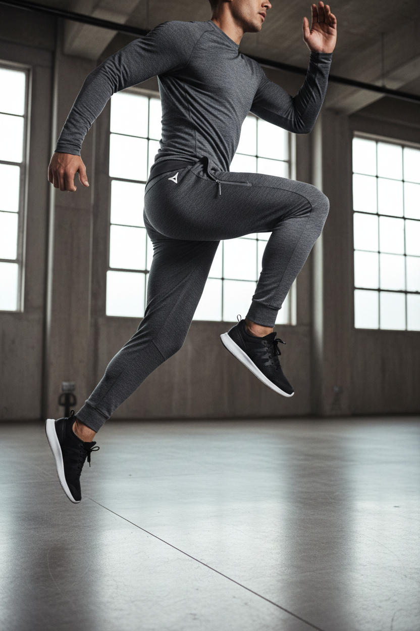 Lightweight joggers for summer workouts.