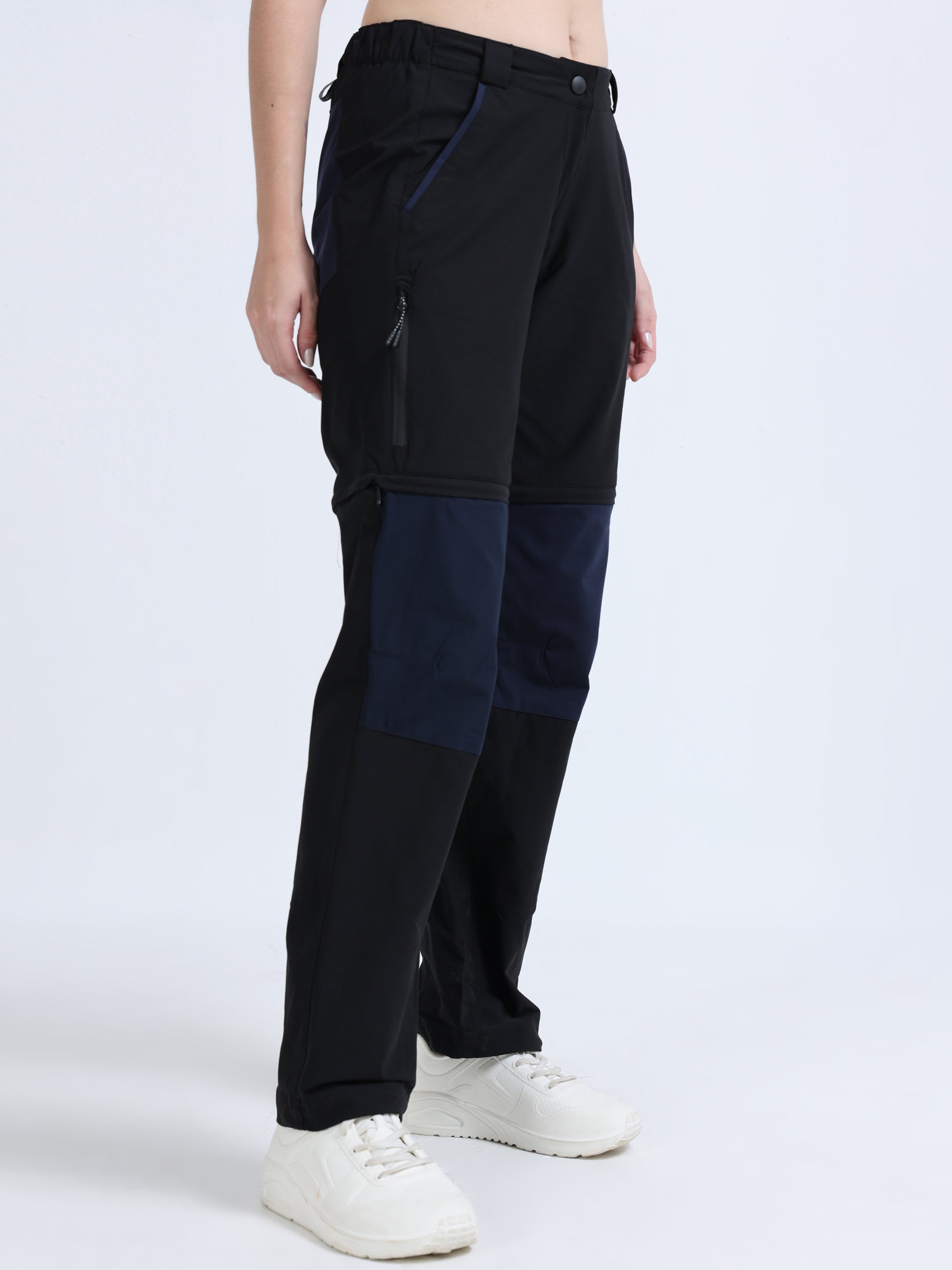  Black Women's Convertible Pants To Shorts 