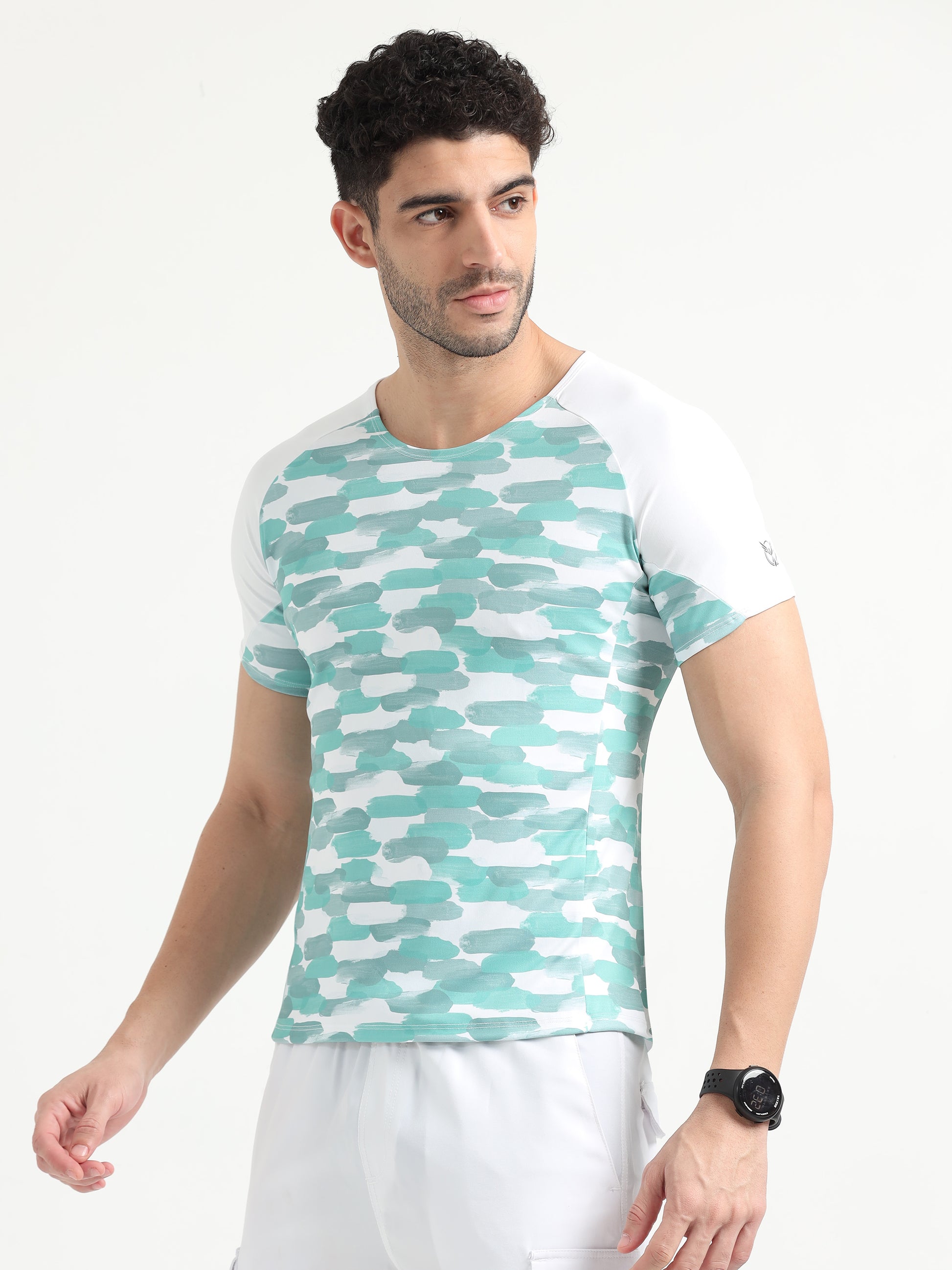 Abstract Printed T Shirts For Men