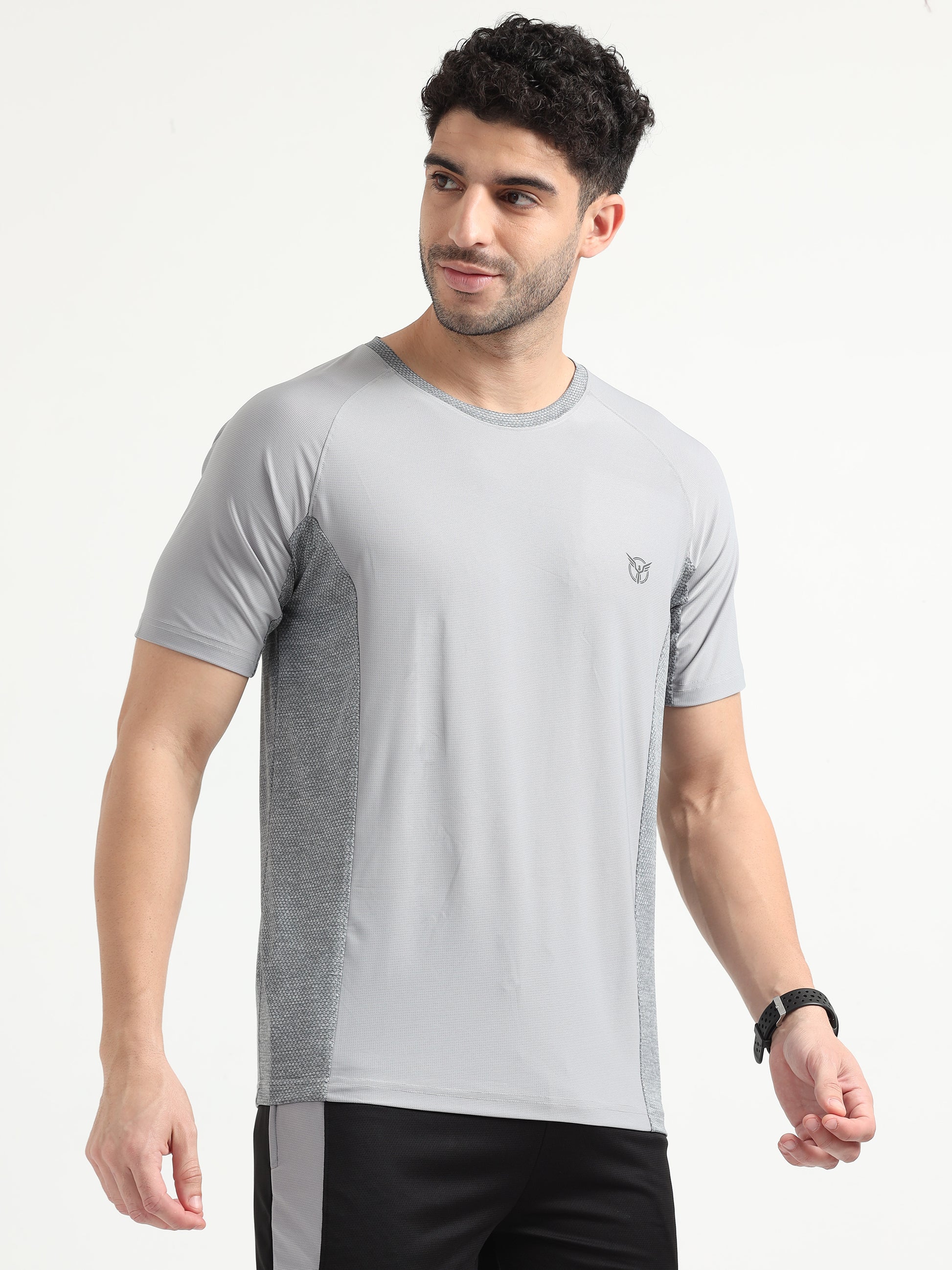 Fish Active Grey T Shirt Mens