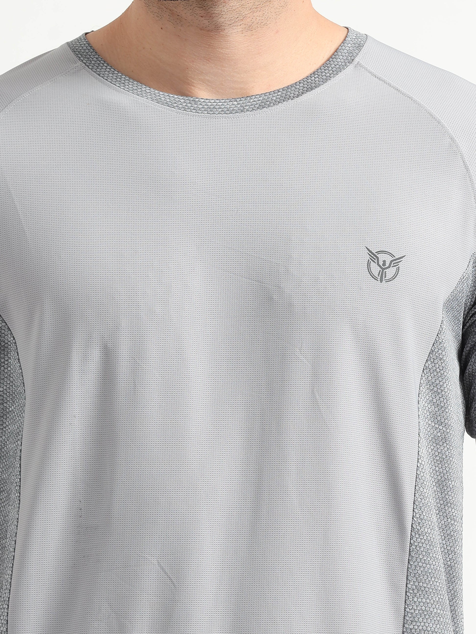 Fish Active Grey T Shirt Mens