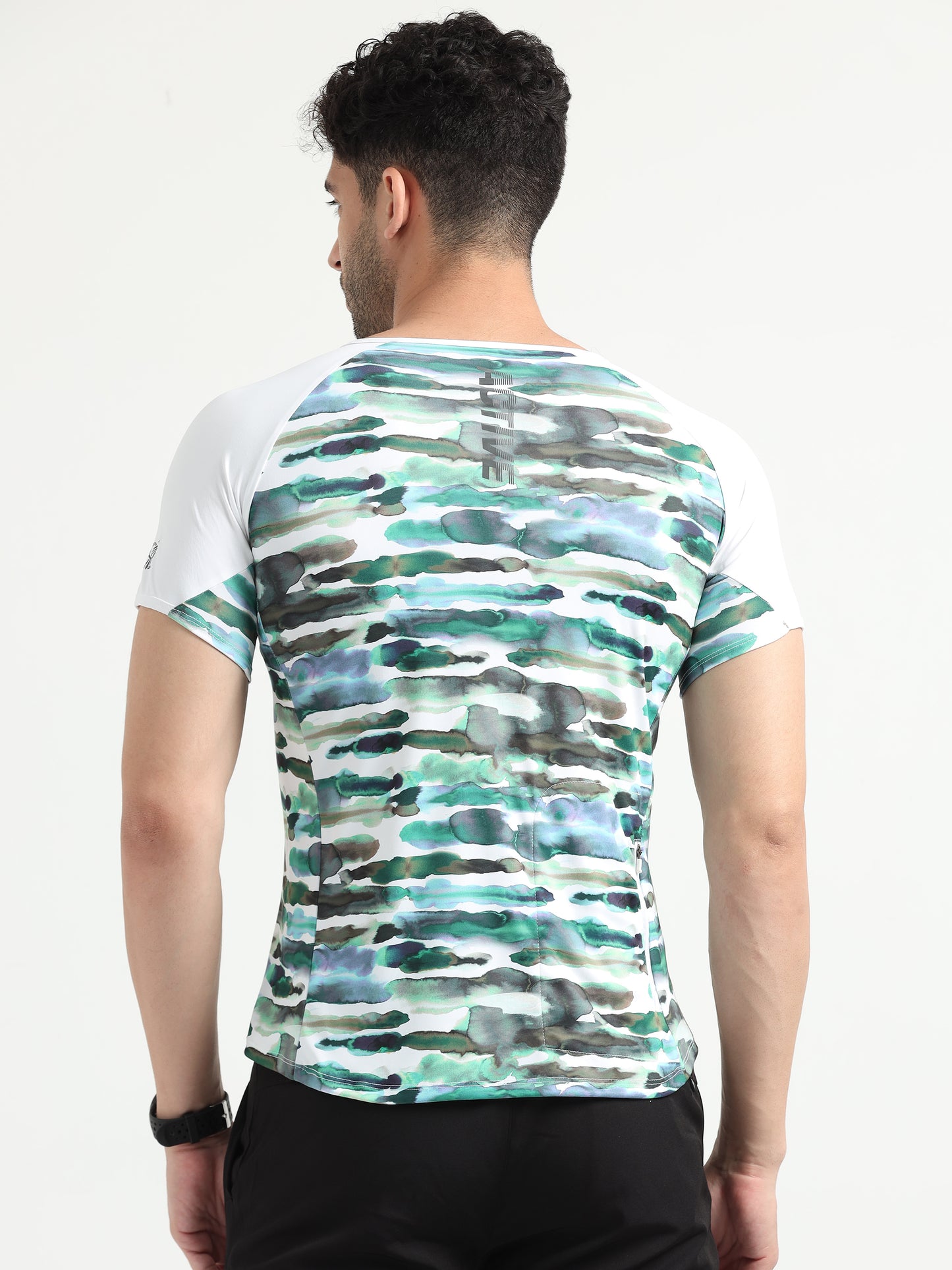 Nature Abstract Workout T Shirt Mens