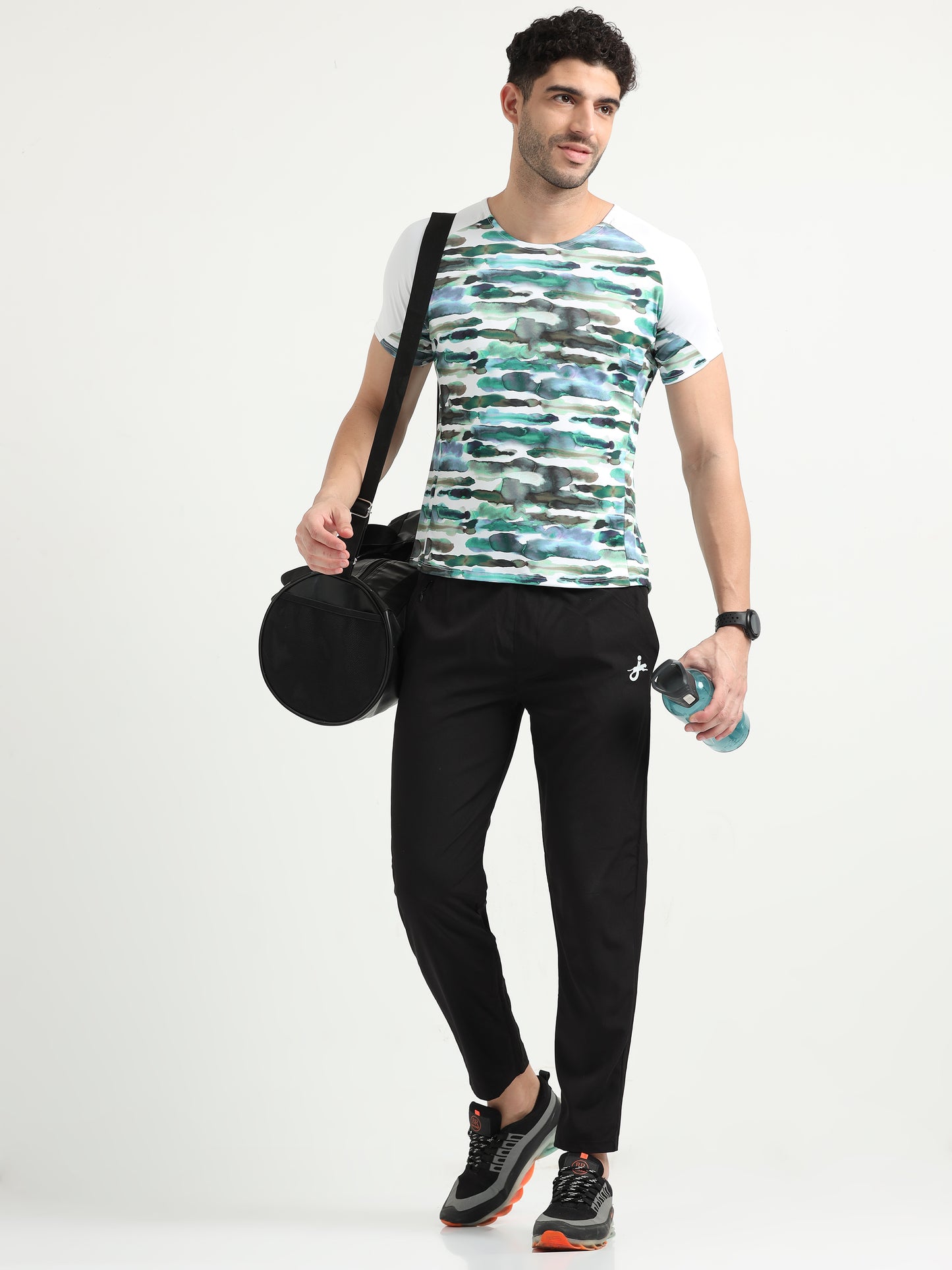 Nature Abstract Workout T Shirt Mens