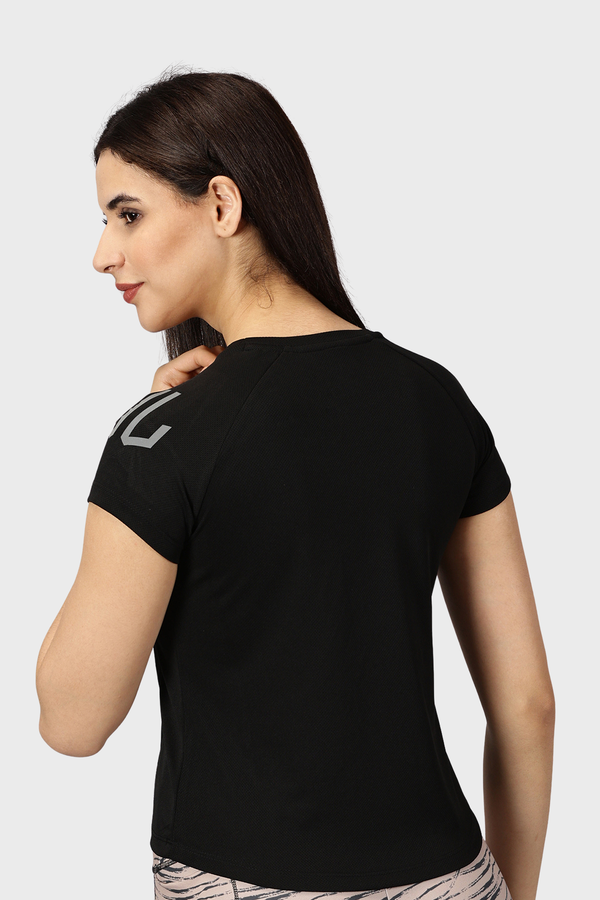 Black Women's Active T Shirts