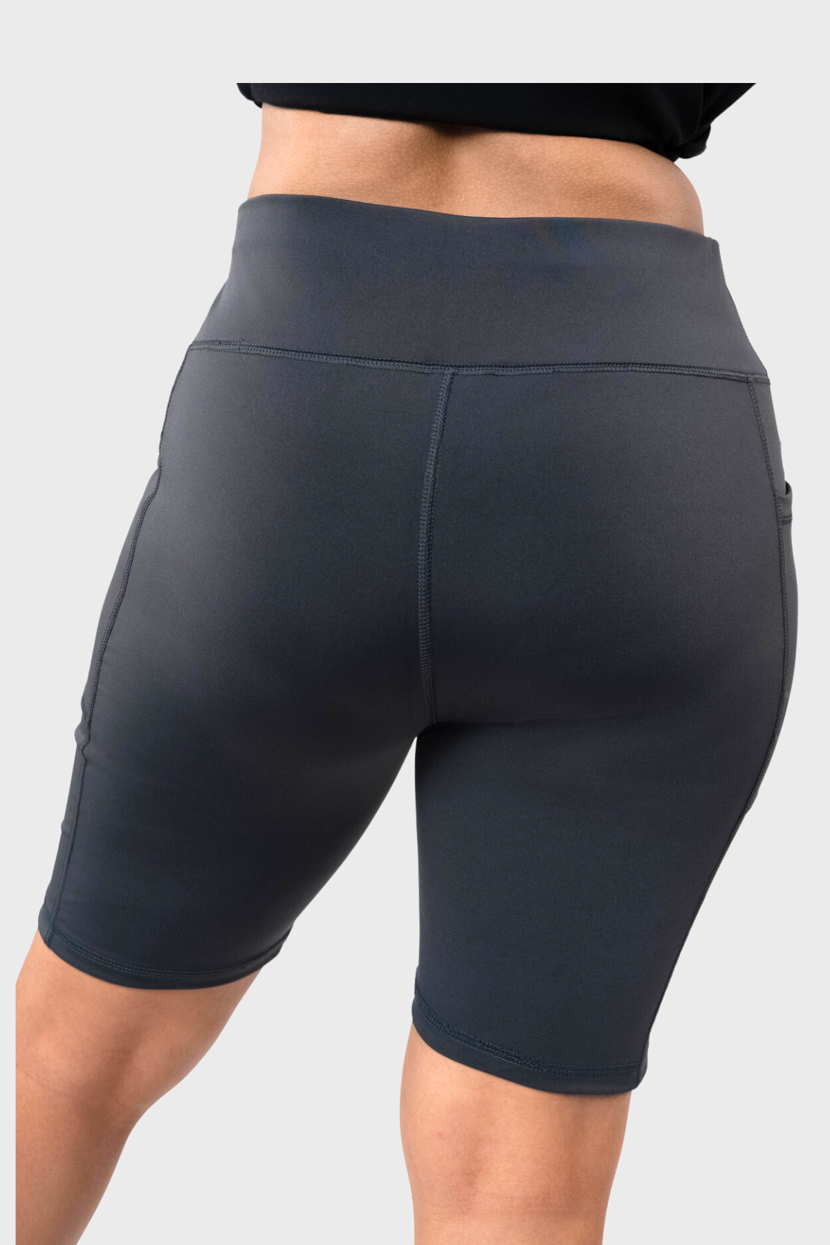 Dark Grey Ladies Cycling Shorts