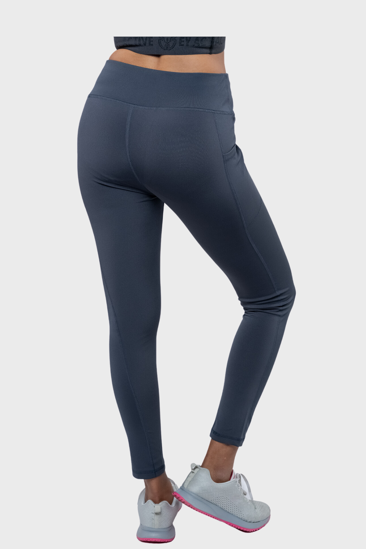 Dark Grey Seamless Leggings For Women