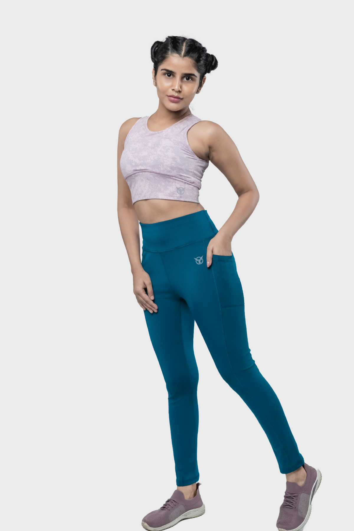 Navy Workout Leggings For Women