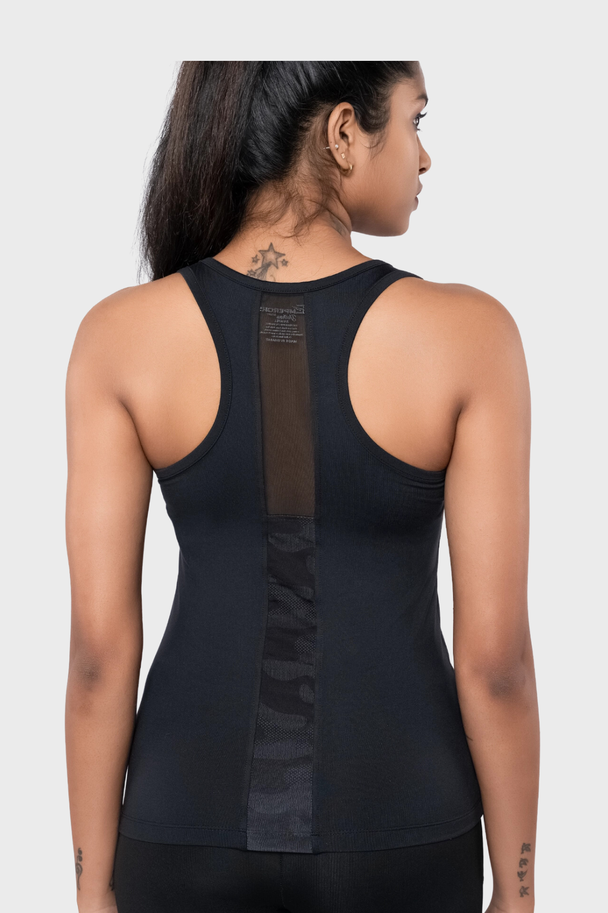 Black Sports Tank Top Womens