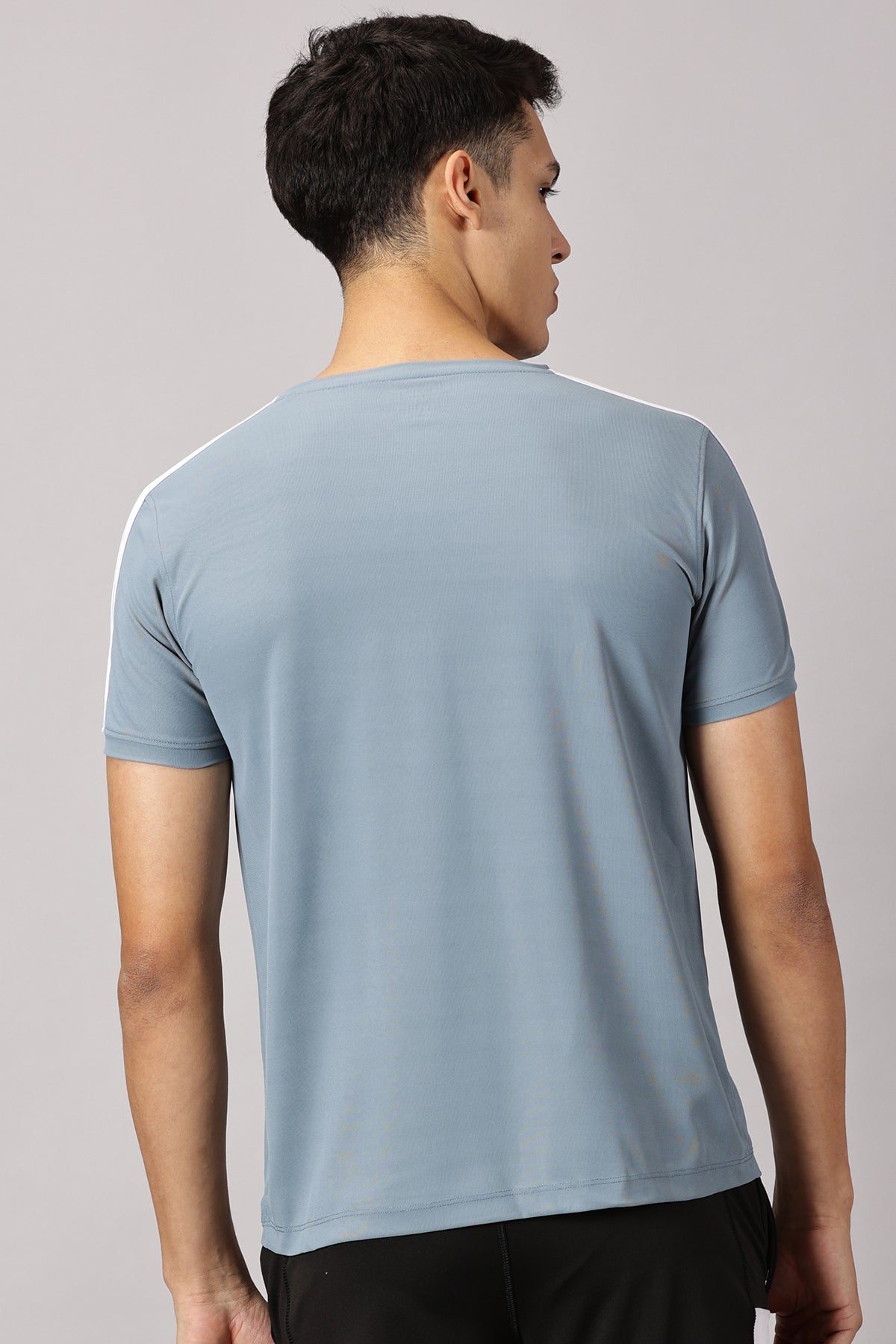 Army Blue Gym Tees For Men