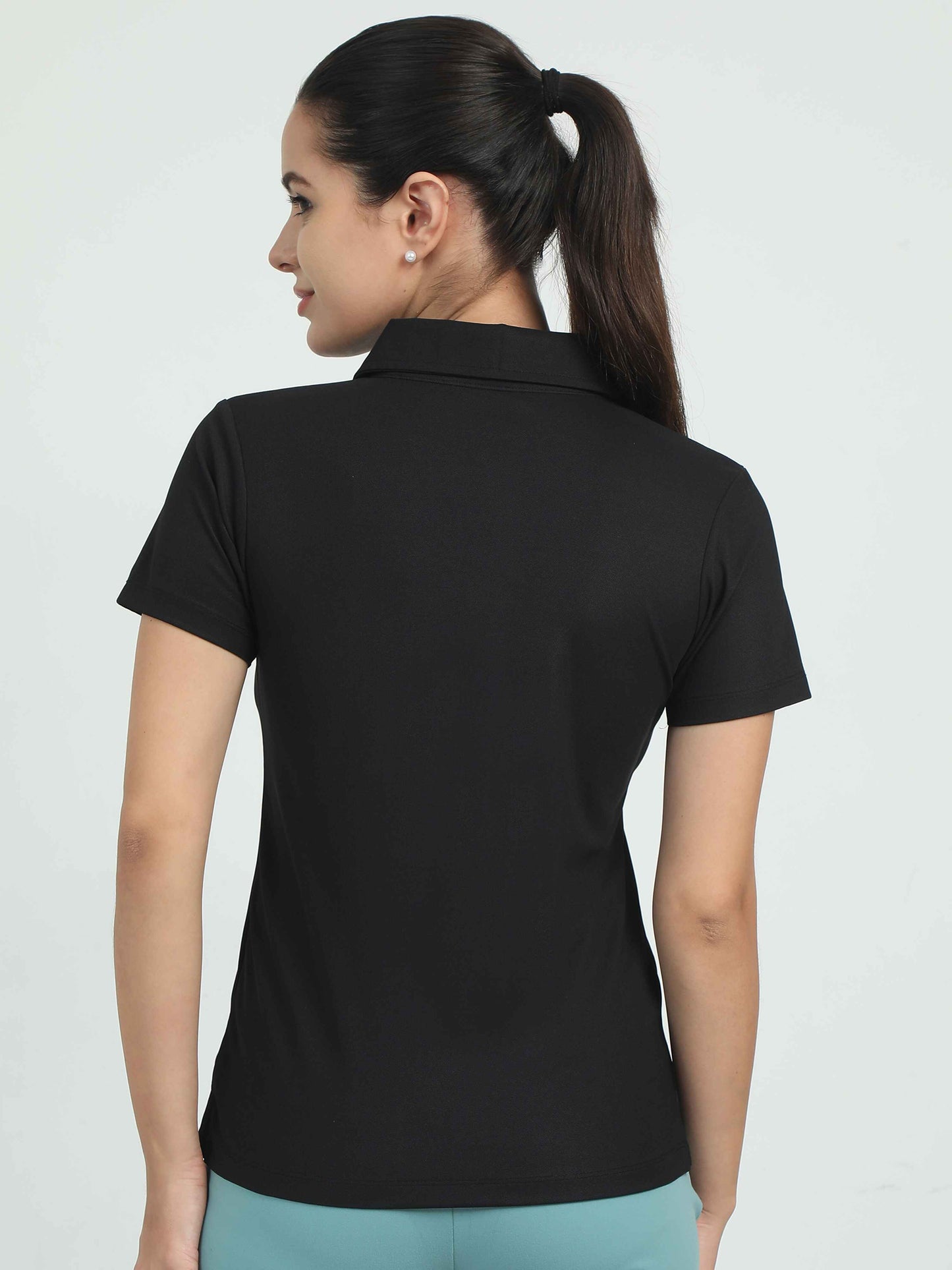 Women Active Polo Tee