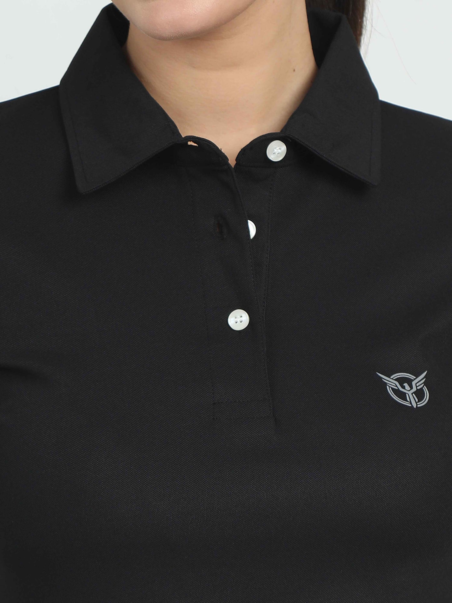 Women Active Polo Tee