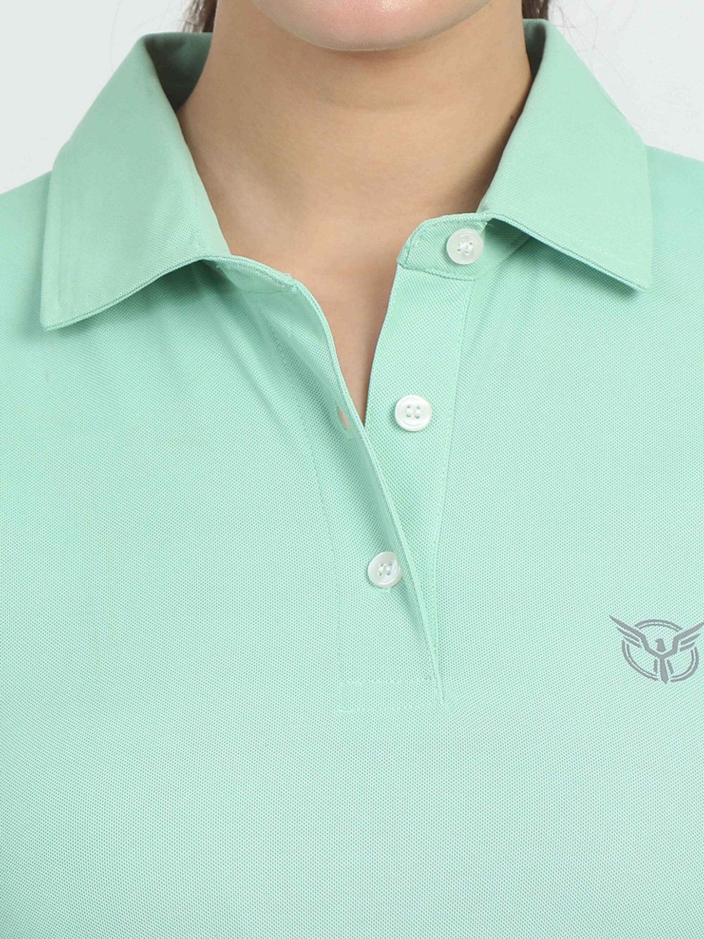 Women Active Polo Tee