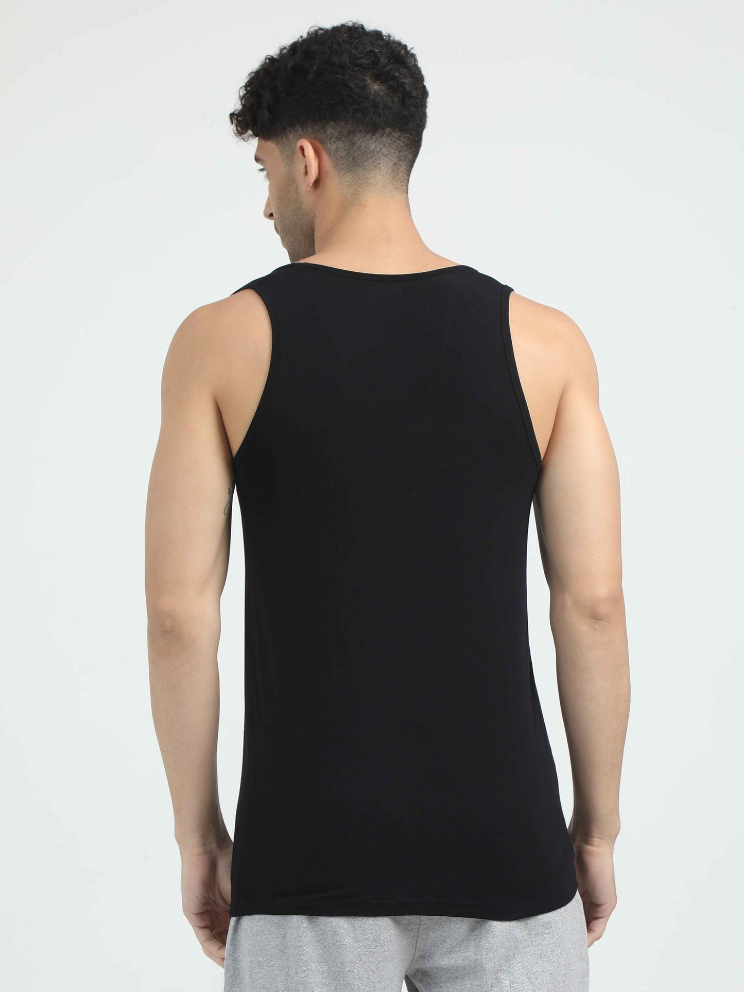 Glide Bamboo Vest For Men - Pack Of 2