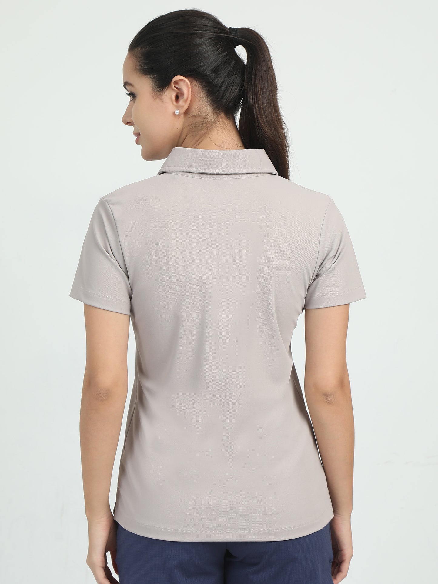 Women Active Polo Tee