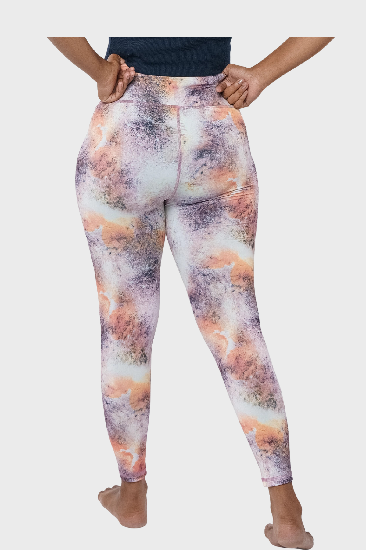 Buy Aligntek Galaxy Women High Waisted Gym Leggings Online