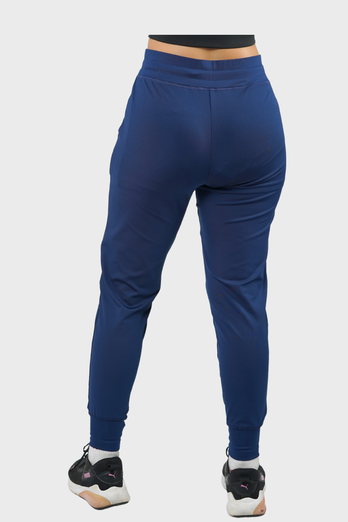 Navy Women High Waist Tights For Gym 