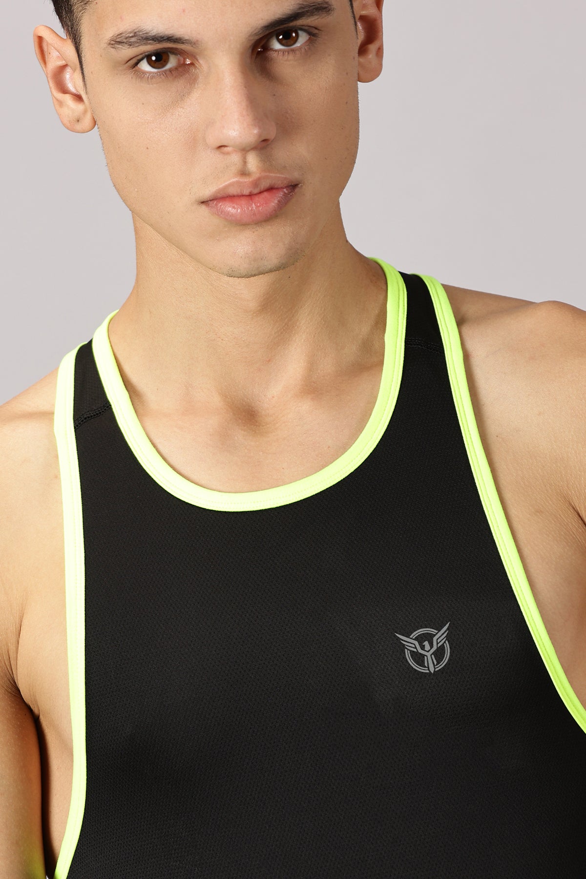 Men Performance Racer Tank