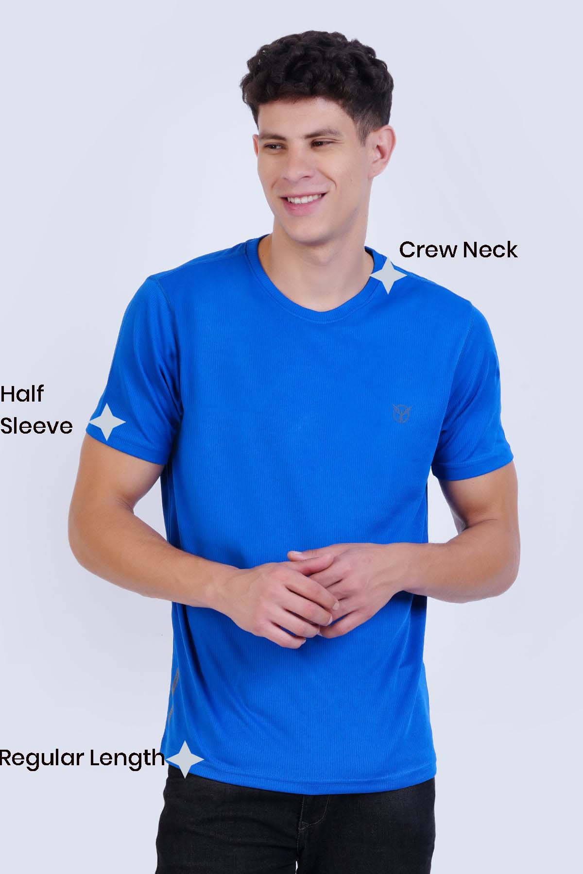 Active Crew Neck Tee