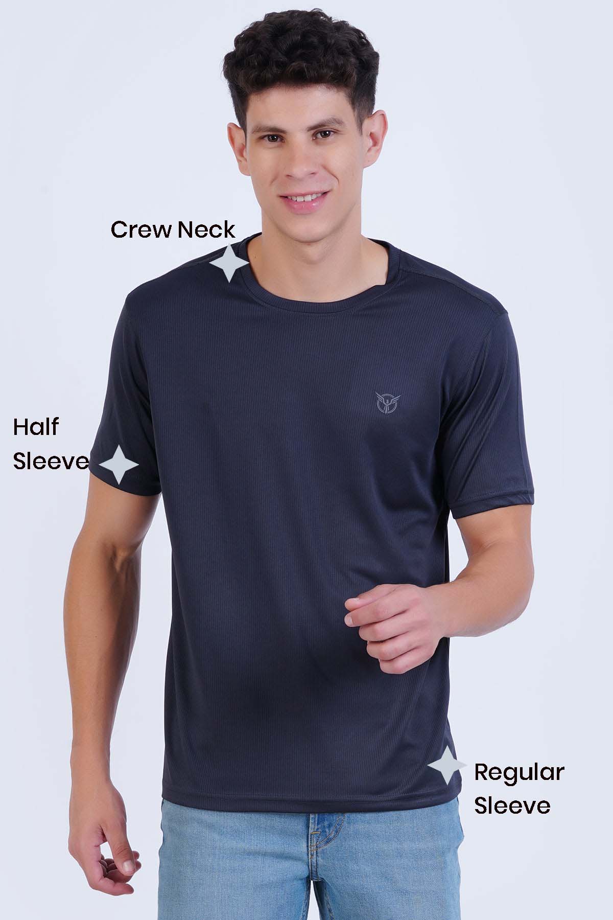 Active Crew Neck Tee