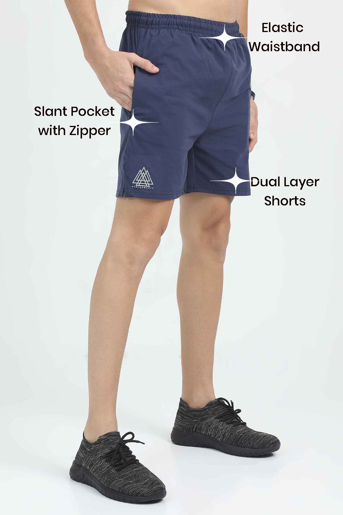 Active Pro Dual Layered Shorts