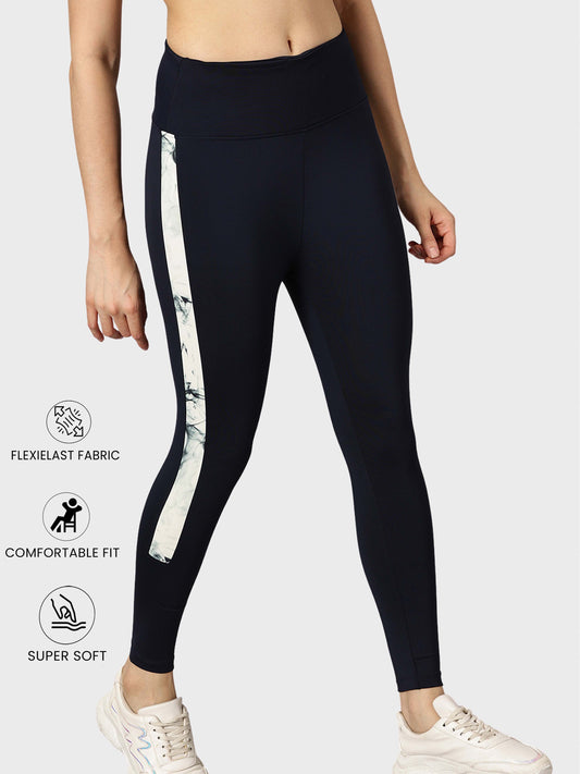 Verveflex: Performance Ankle Legging Printed Panel