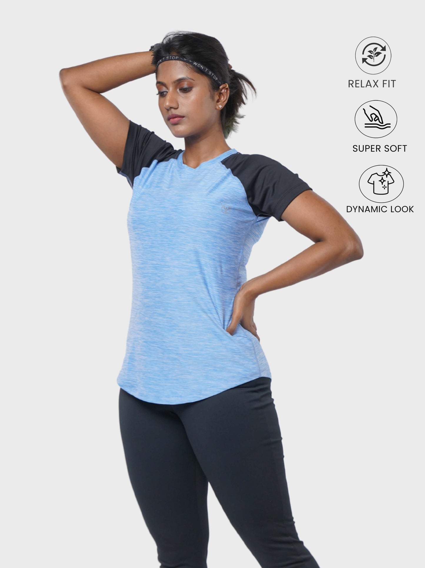 Swiftlux: active Tee -raglan Sleeve