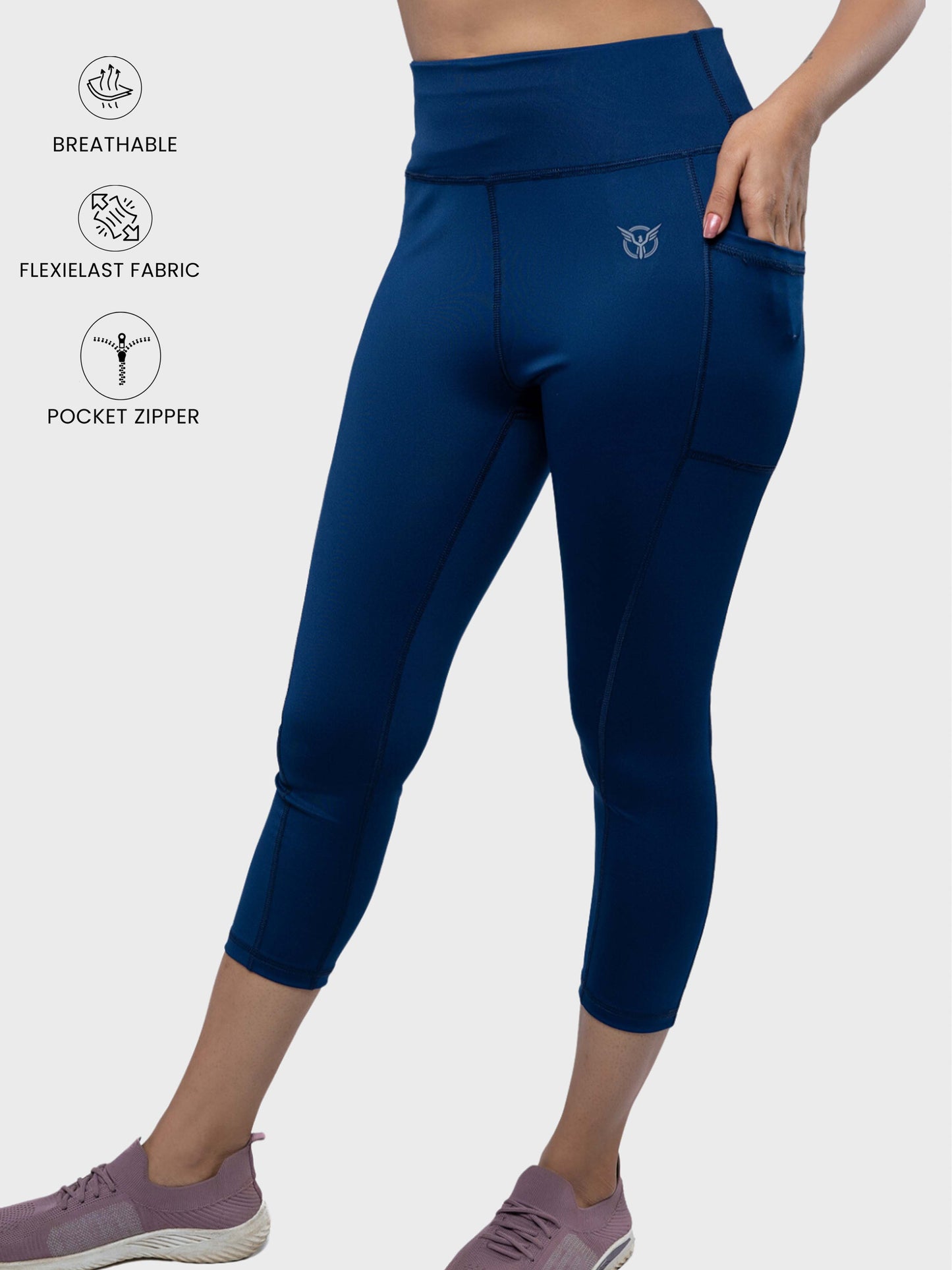 Verveflex: Active Ankle Legging/tights - High Waist