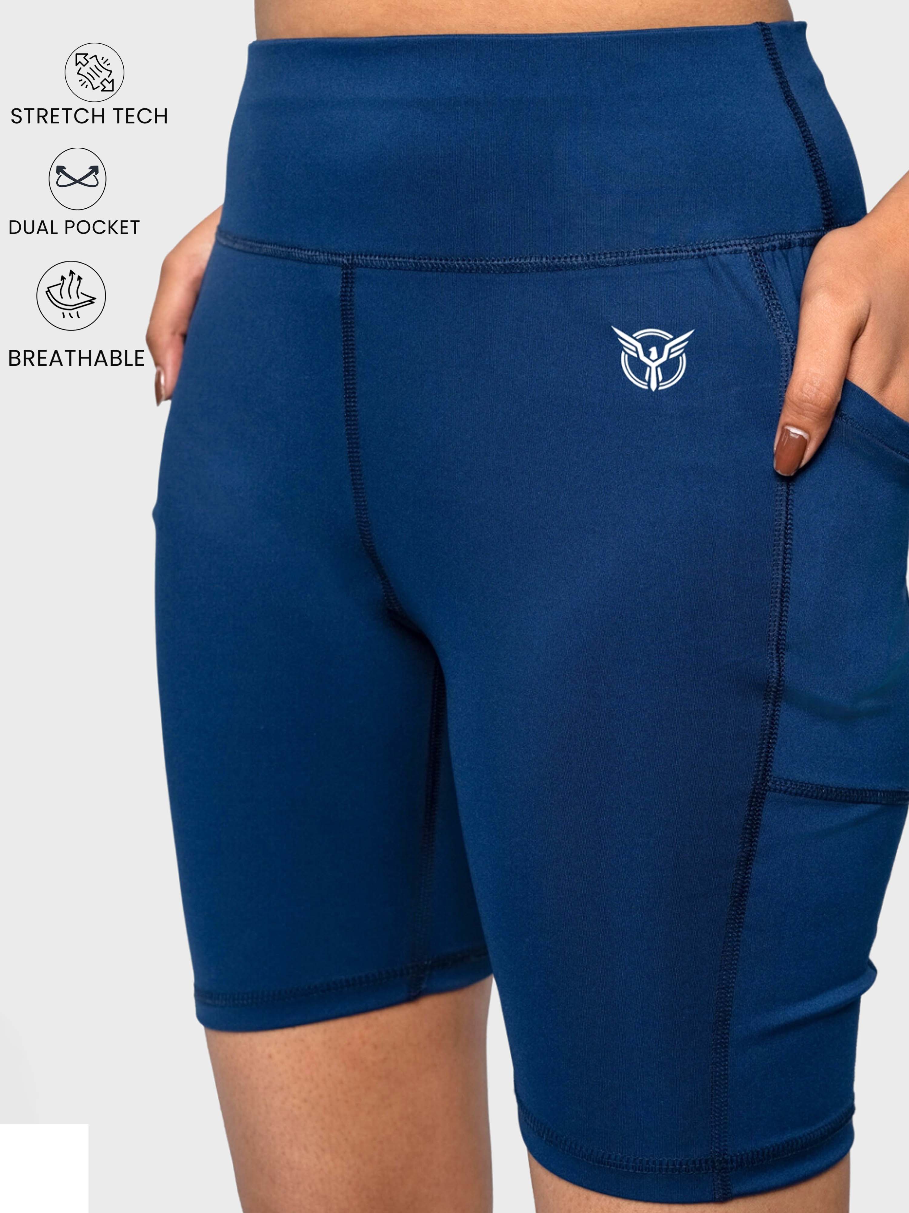 Verveflex: Active High Waist Bike Shorts