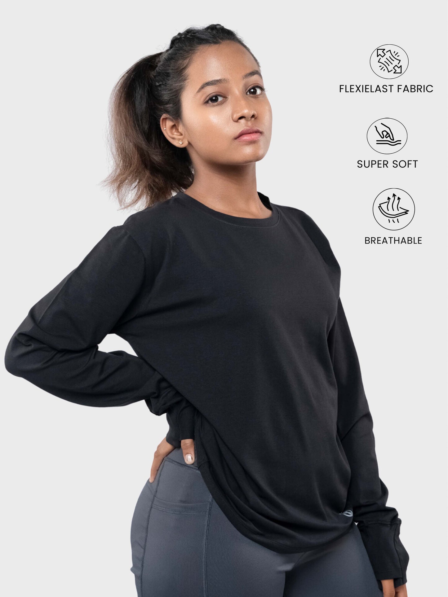 Active Tee – Long Sleeve – Thumbhole