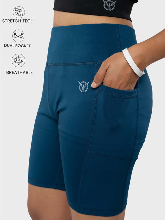 Verveflex: Active High Waist Bike Shorts