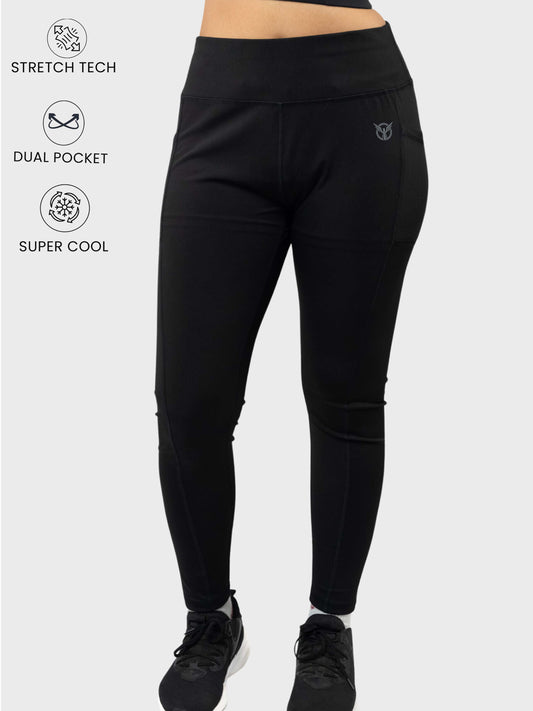 Verveflex:active  Legging/tights-full Length - High Waist- 2 Pockets