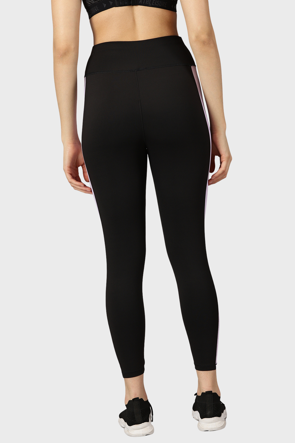 Black Womens High Waisted Leggings