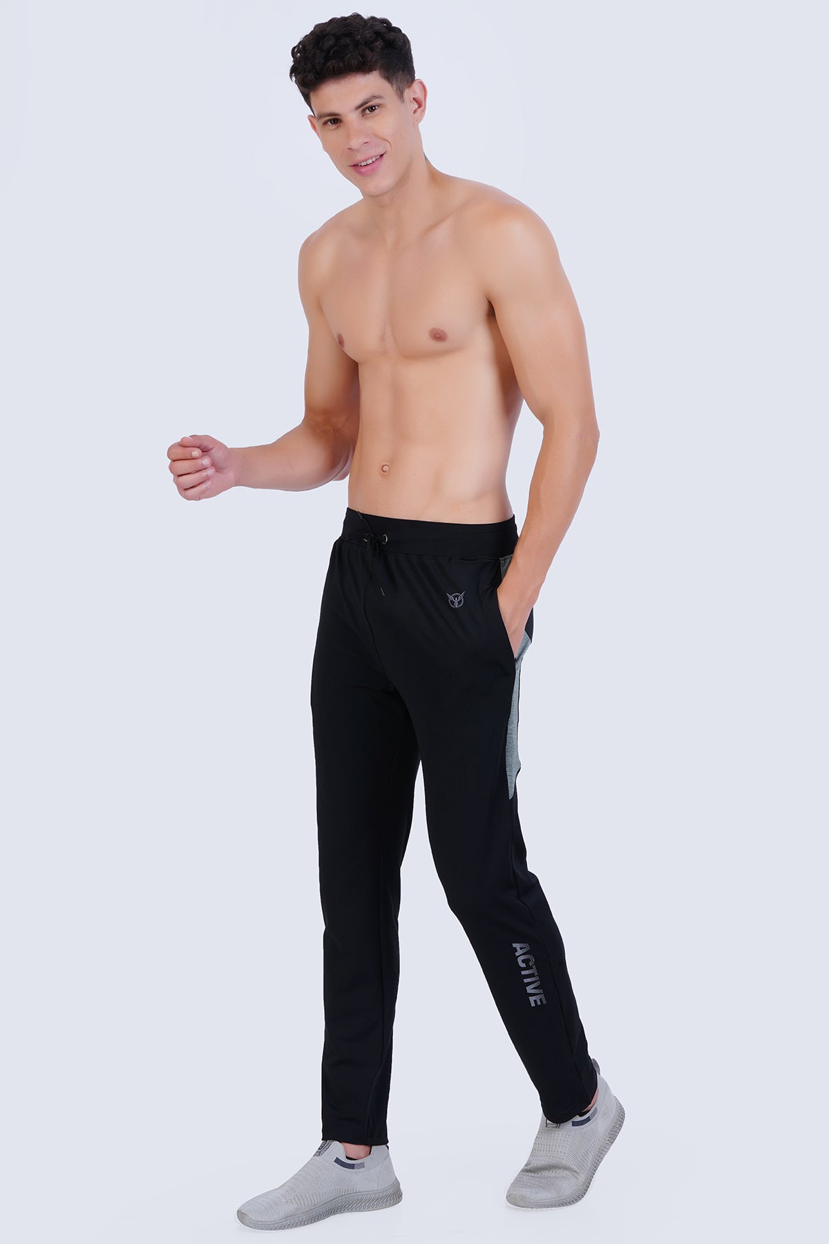 Shop Black Gym Track Pants for Men at Great Price Online