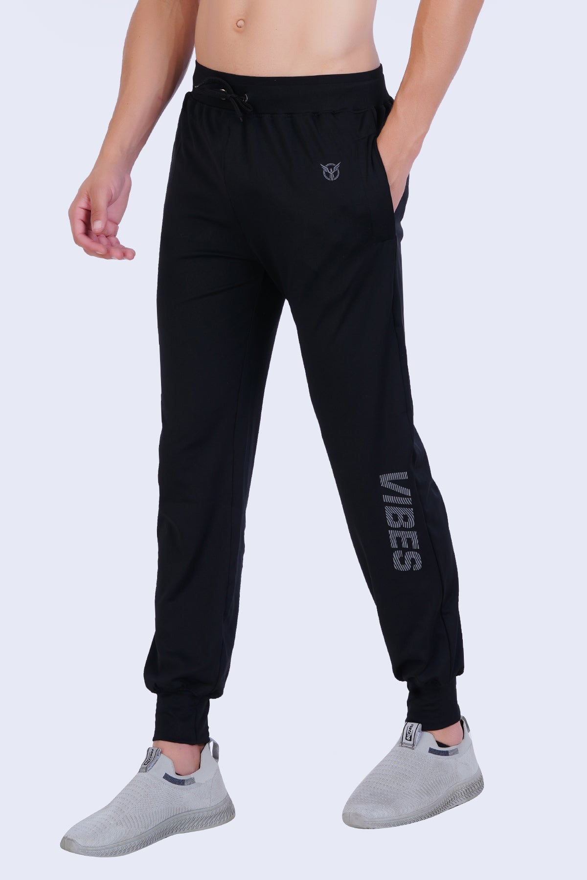 Black Mens Gym Joggers