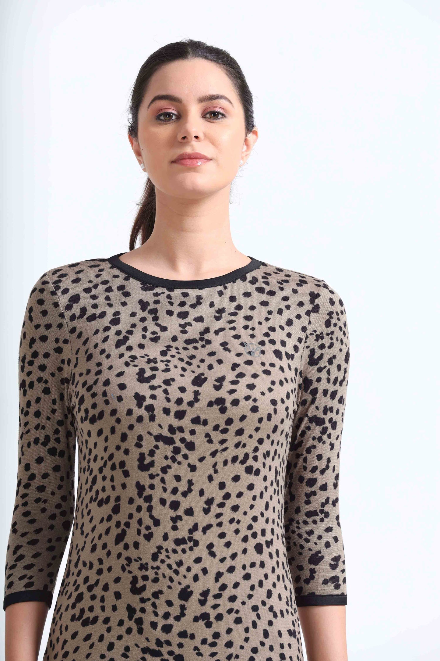  Leopard Gym T Shirts Full Sleeves For Women 