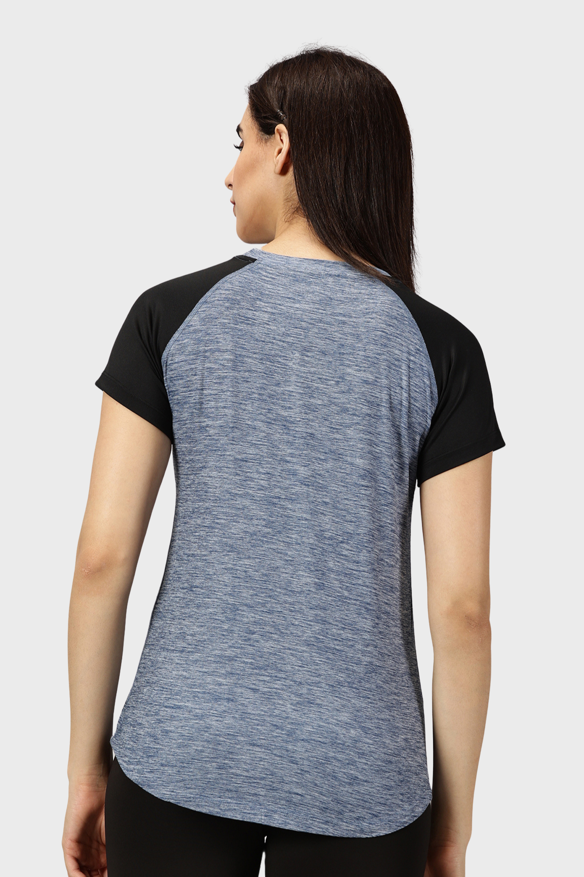 Blue Active Sports T Shirts Women's